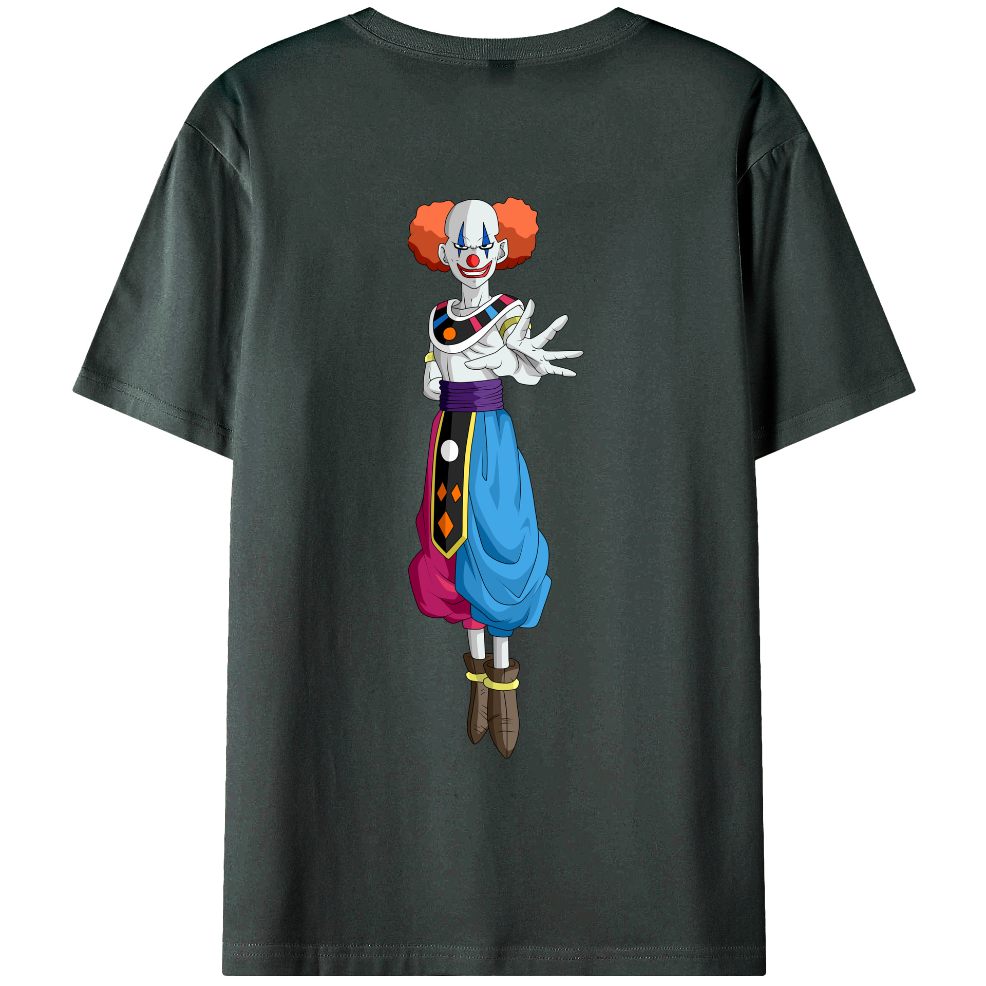 （画像用） ドラゴンボール DRAGON BALL 綿100％ メンズ半袖Tシャツ（バックプリント） 通気性